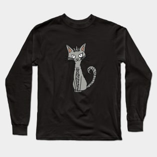 Cute comic cat Long Sleeve T-Shirt